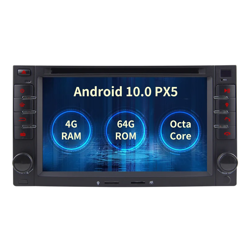 
KSAOTU 6.2 inch Android 10.0 car multimedia player Octa core DSP TPMS DAB+ 4G for KIA SERATO 