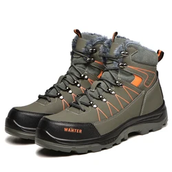 High Quality High-top Leather anti-smash and anti-puncture protection safety boots Work Safety Shoes