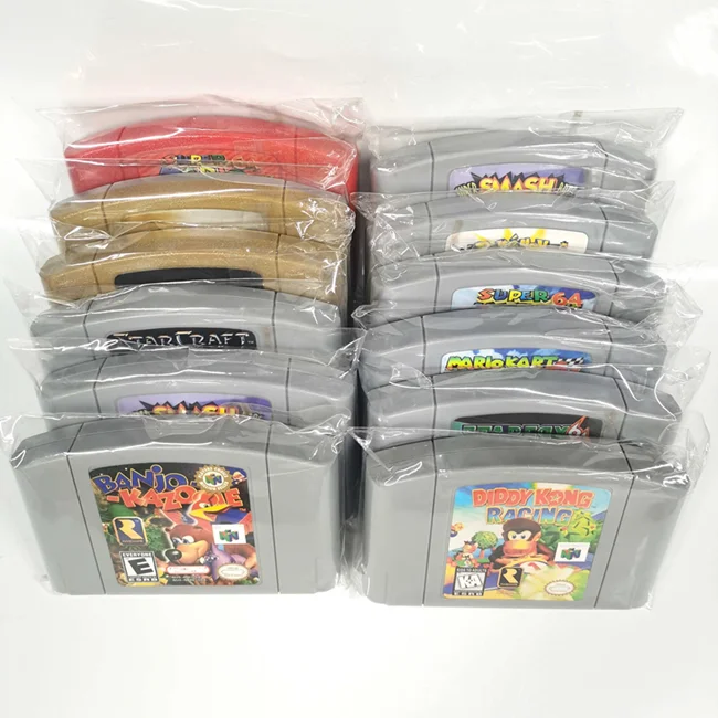 Mario party super mario Retro Video Game Card For N64 Games Cartridges