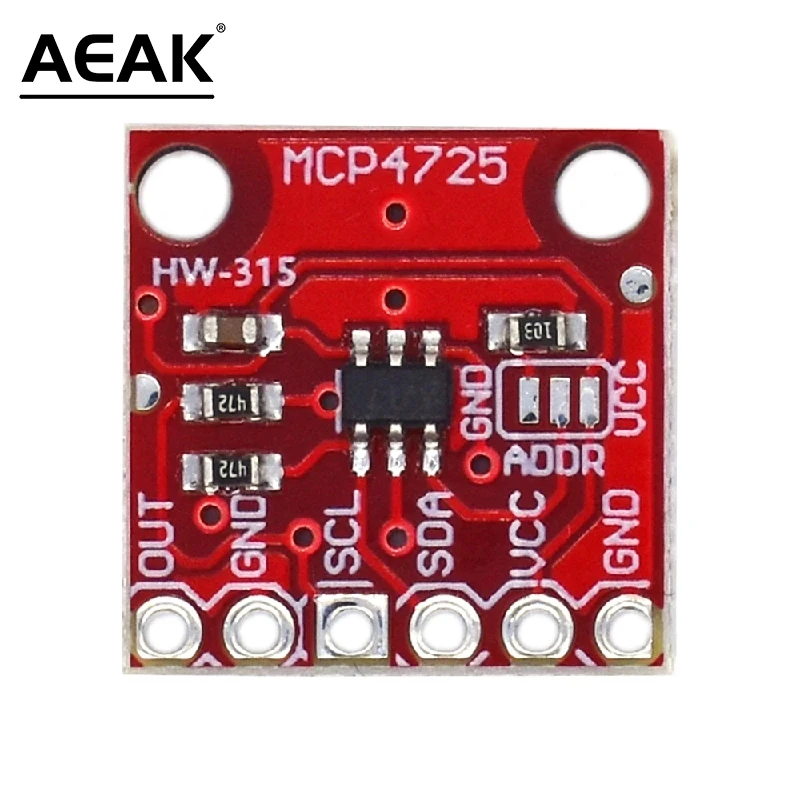 MCP4725 I2C DAC Breakout development board