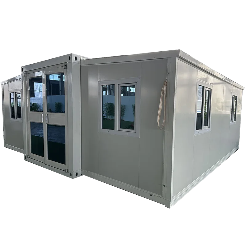 Prefabricated Chinese modular modular small kit set engine room house foldable container house
