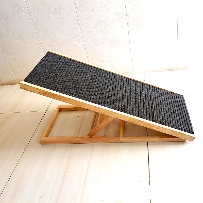 PawRamp Lite & Full - Adjustable Pet Ramp for Dogs and Cats - Folding Ramp for Pets with Paw Traction Mat