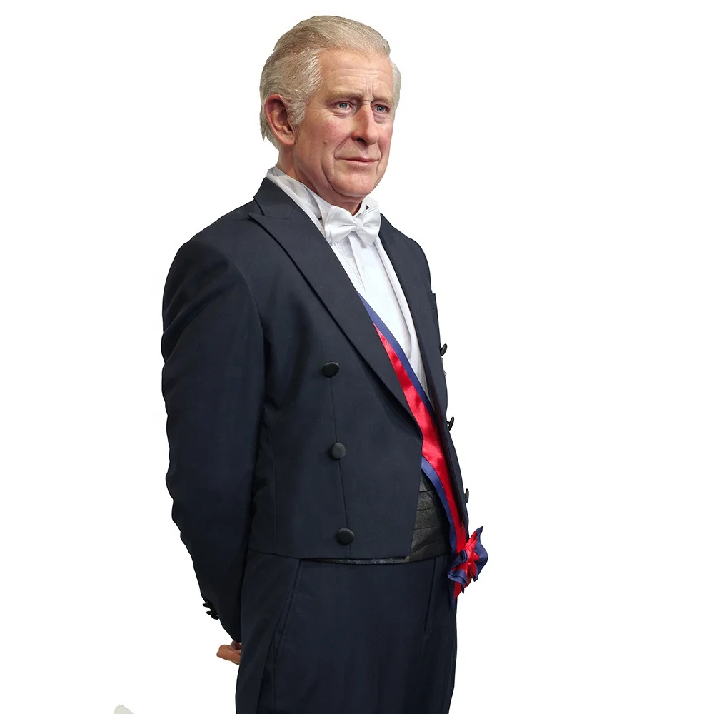 Hyper Realistic Resin Life size Custom made Male Celebrity Silicone Figure Statue Figurine Sculpture For Wax Museum Collection