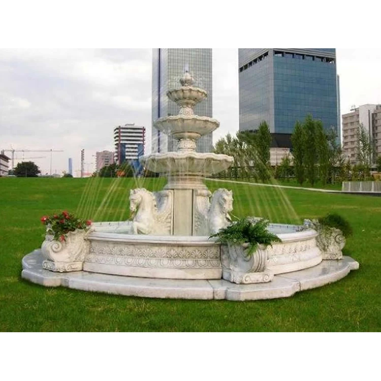Newstar large outdoor fountain, water fountain, marble fountain