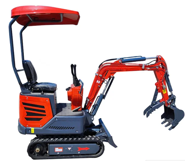 China Wholesale Excavadora 1 Ton Mini Excavator 0.8 Mini Excavator Attachments
