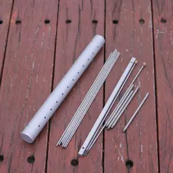 Outdoor Camping Stainless Round Tube Folding Portable Bbq Grill