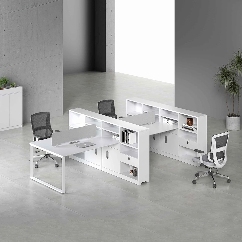 Modern Office Furniture Office Tables And Chairs Set Work Table Staff Desk Staff Table L Shaped Office Desks