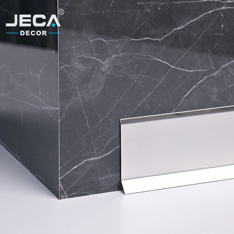 Foshan поставщик JECA 304/316 Высококачественная плинтус из нержавеющей стали для украшения пола современный стиль профили