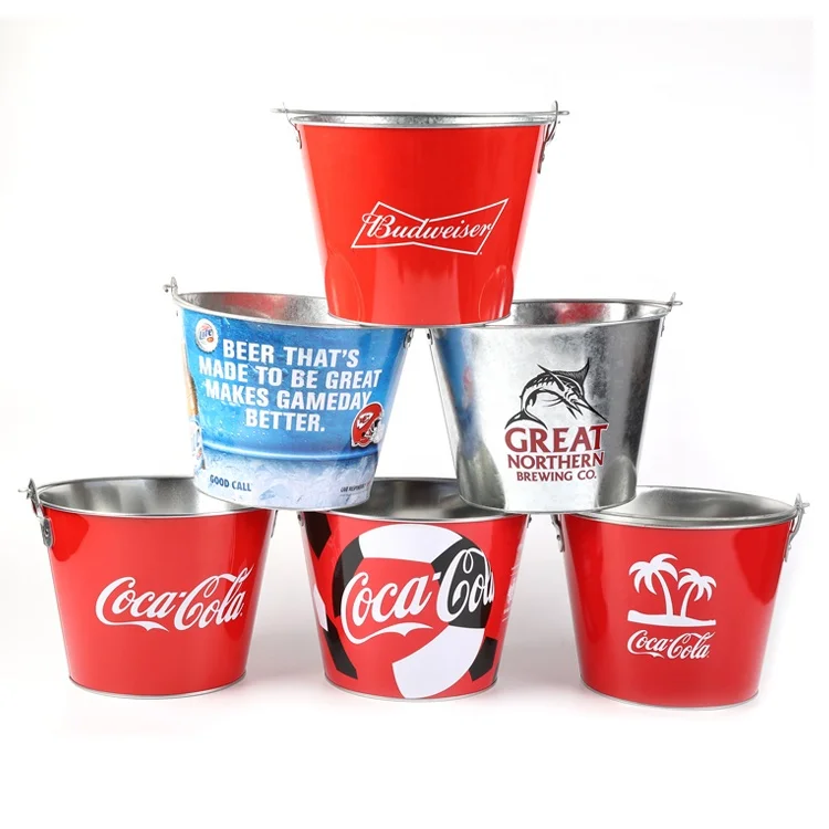 CRUZCAMPO Factory Price Custom Tin Ice Bucket Wholesale factory audit