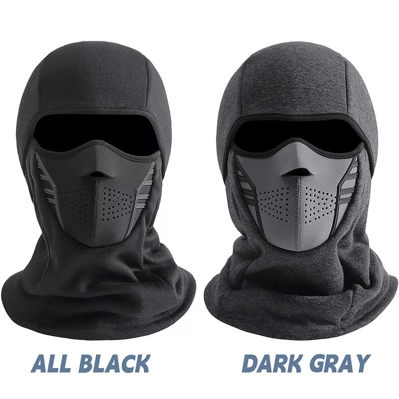 New Cycling Winter Full Face Custom Printed Designer Ski Mask for Men and Women Cold Weather Gear