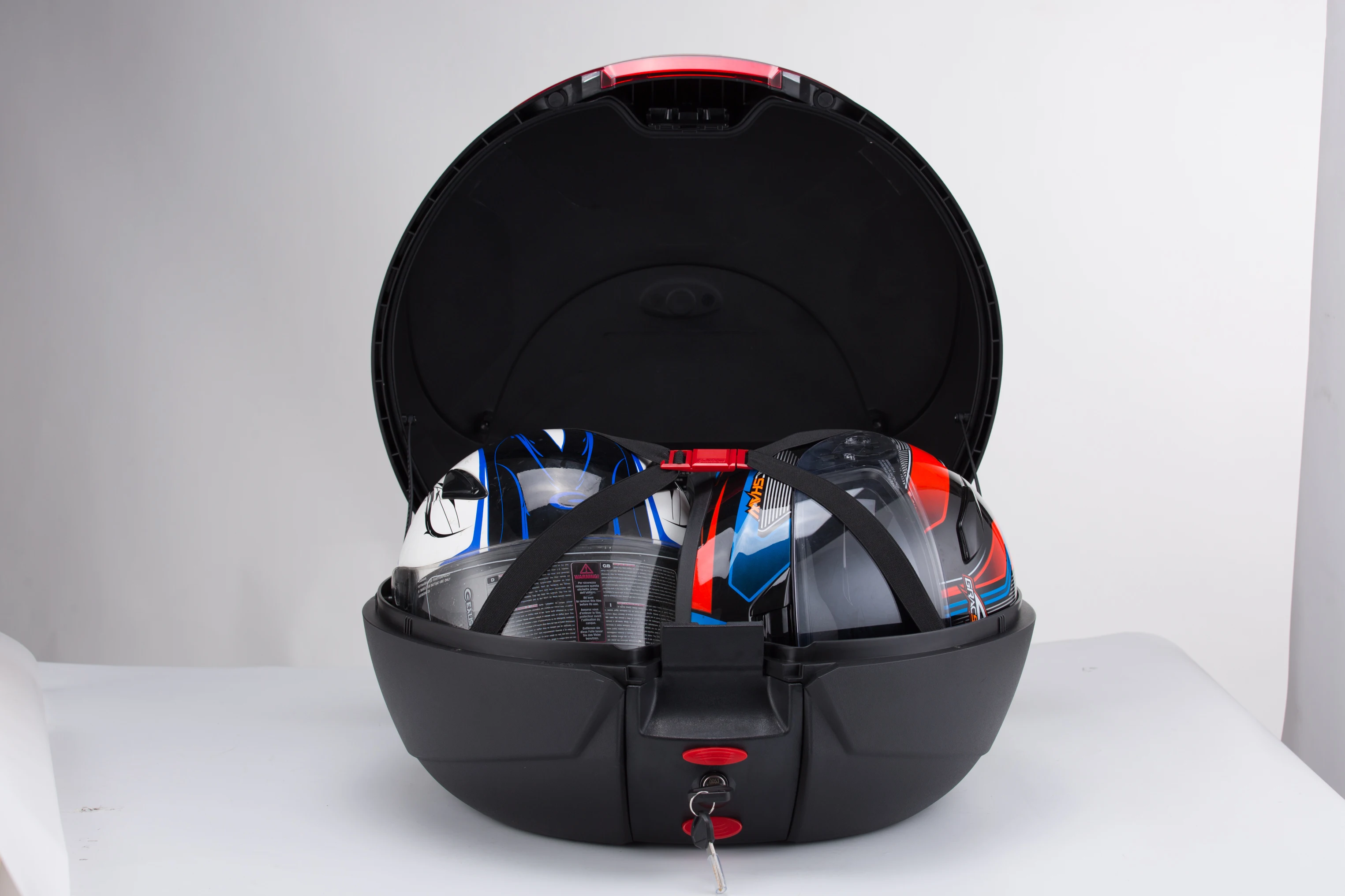 42L Motorcycle Rear Luggage Safety Tail Box/ Scooter Storage box/Scooter top case