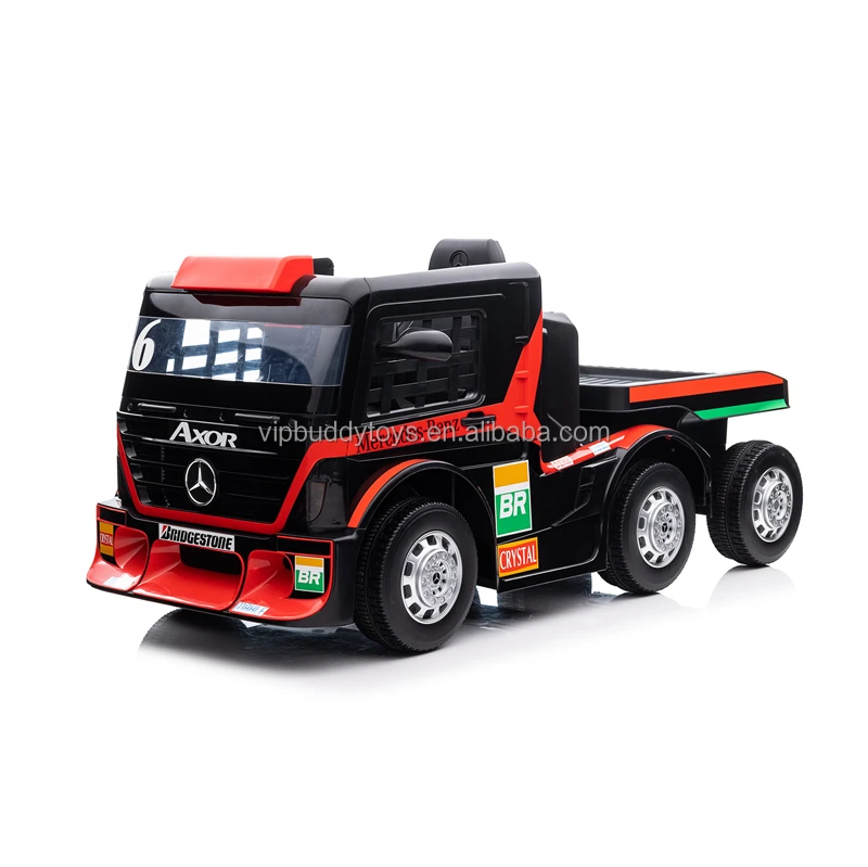 Licensed Mercedes Benz 6 Wheels Toys Car Ride on Truck and Cars and Trucks for Kids Electric Car 24V