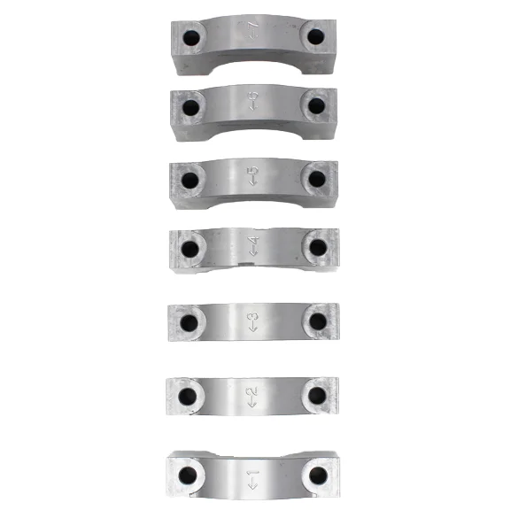 CNC machining service T6061 aluminium billet steel main caps for Engine parts Main Cap