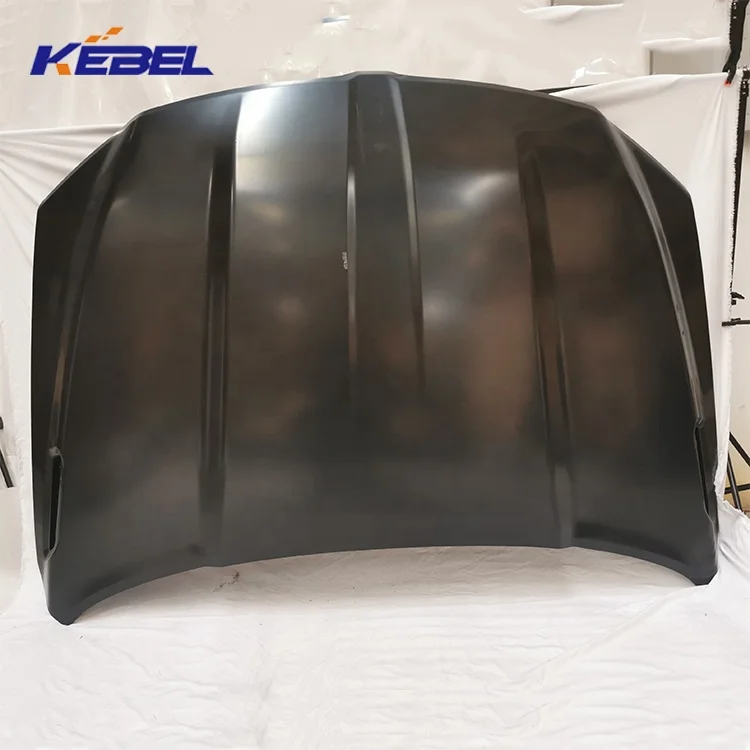 Large stock auto aluminum front hood bonnet black engine hood parts for Dodge RAM 1500 2019 2020
