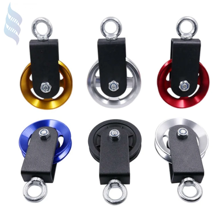 Bearing Gym Pulley Wheel Replace for Gym Equipment Part Cable Machine GYM Fitness Equipment Pulley Cable Plate Parts Accessories