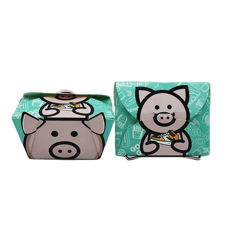 PHERO Manufacture Takeaway Paper Box Happy Meal Box Unique Design Lunch/Dinner Paper Box