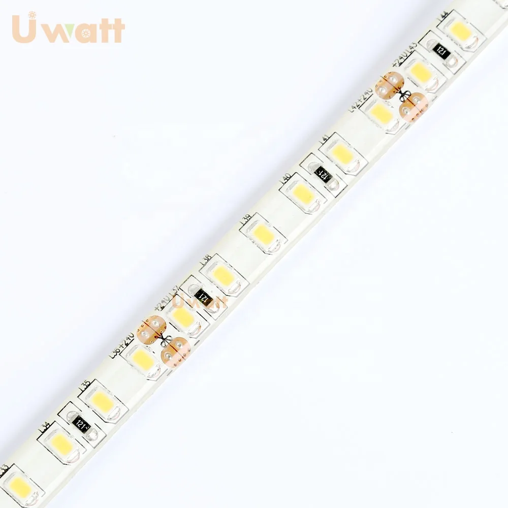Shenzhen Suppliers 24 Volt 120 Leds IP65 PU Waterproof Linear Light SMD 2835 LED Strips With CE & ROHS