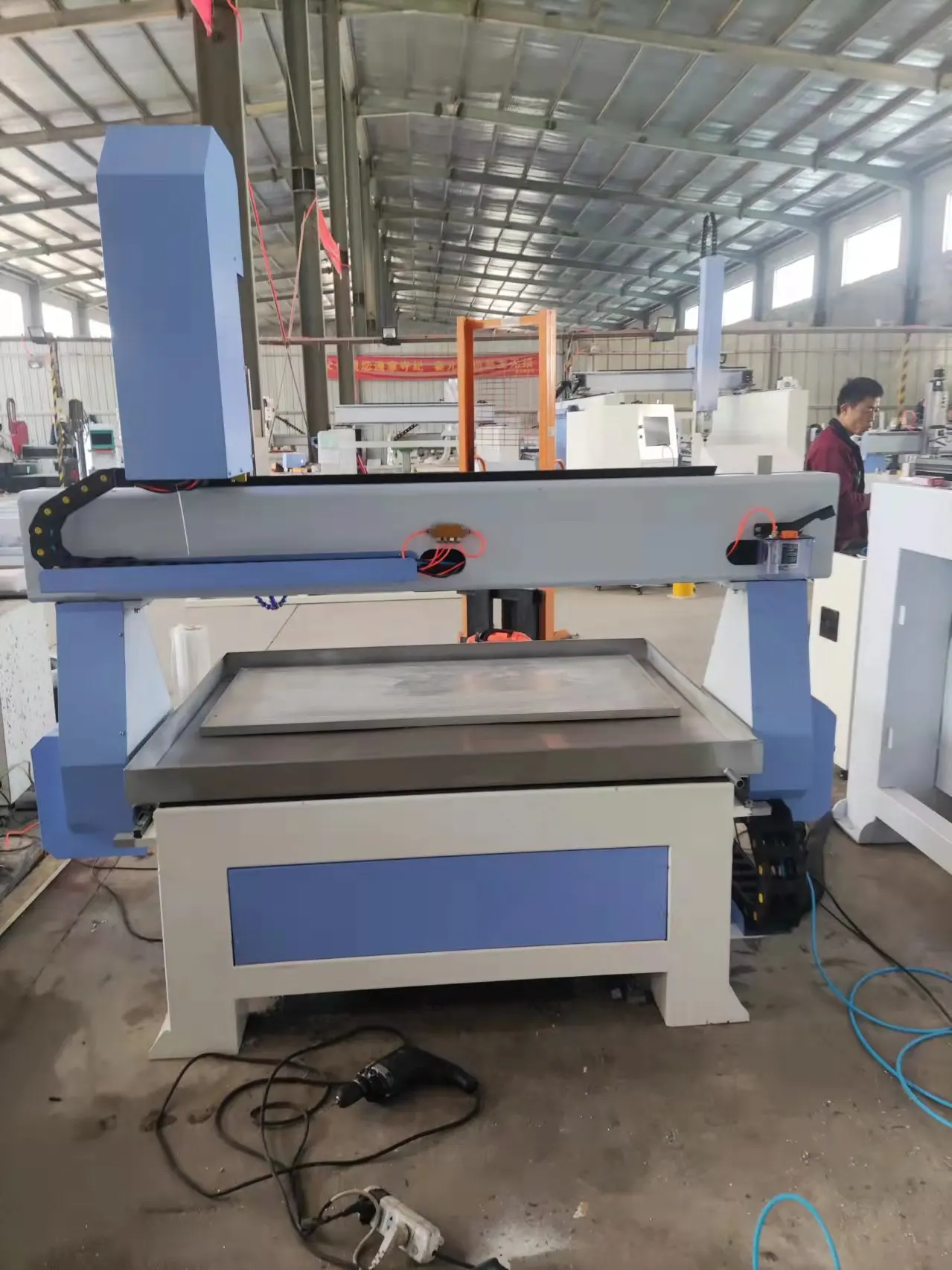 Ncstudio Mach3 Controller Engraving 1325 Carving Marble Cutting Machine for Stone CNC Router 5.5kw Spindle