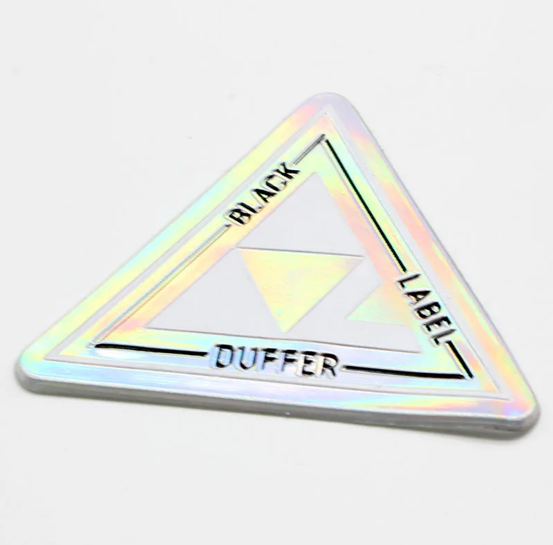 High Frequency TPU Fabric Label 3D Embossed Logo Rubber Name Badge for clothes