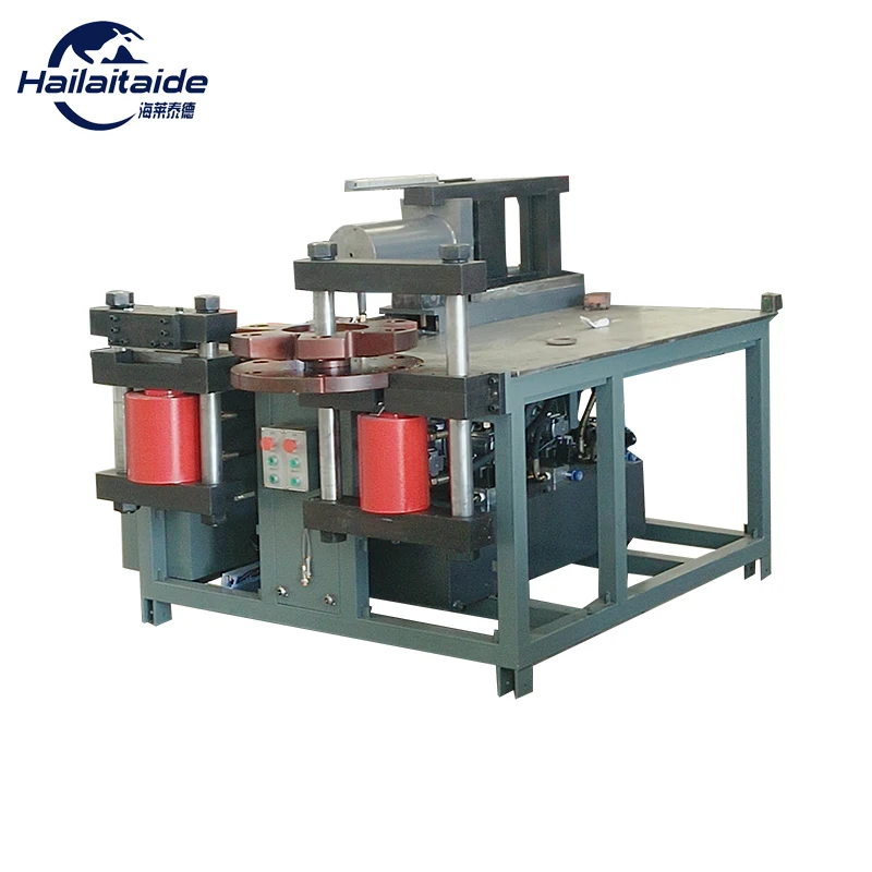 Muli-function three-in-one copper bender bending cutting and punching busbar machine