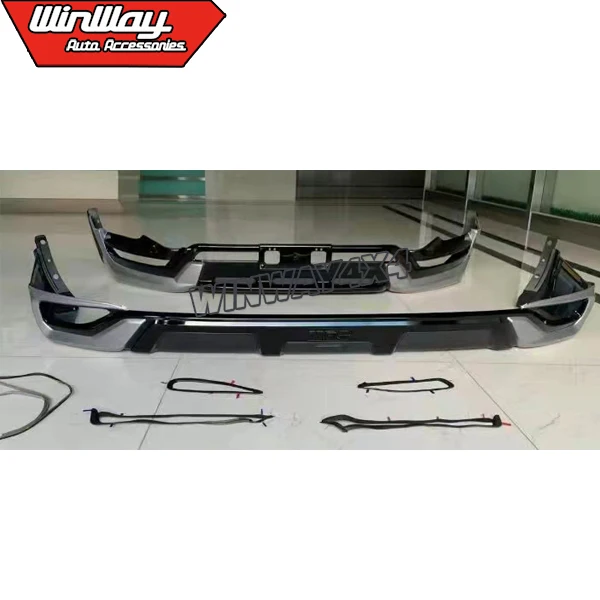 Front and rear bumper for fortuner 2021 onwards