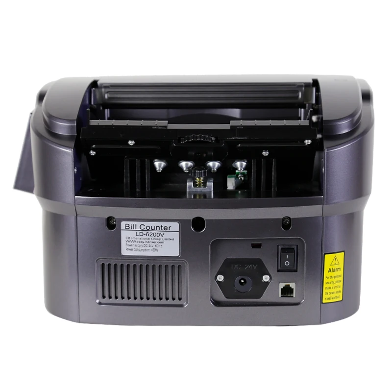 LD-6200V-1 Value banknotes counter machines bill checker with UV MG IR RGB detection function money counter equipment