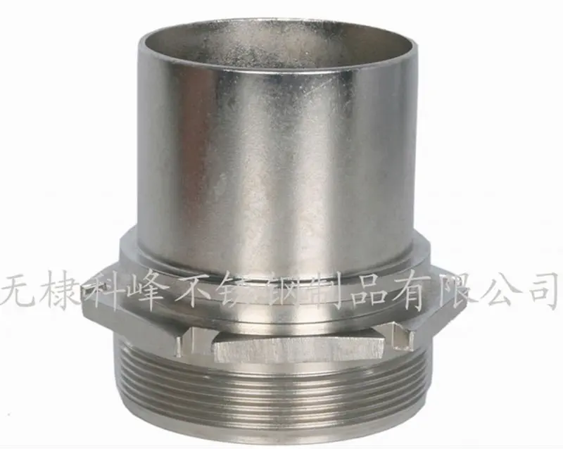 hydraulic stainless steel pipe fitting, quick pipe connector