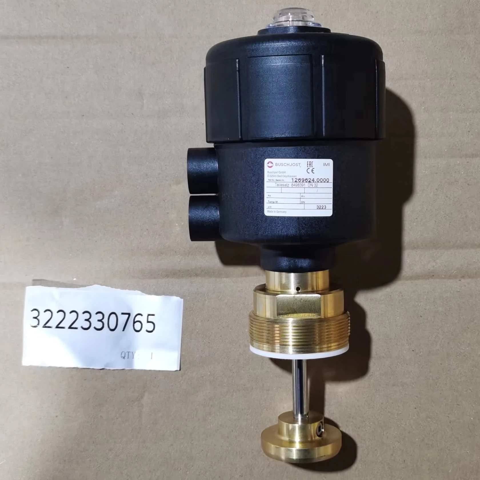 Original EPIROC Atlas copco valve 3222330765 for sale