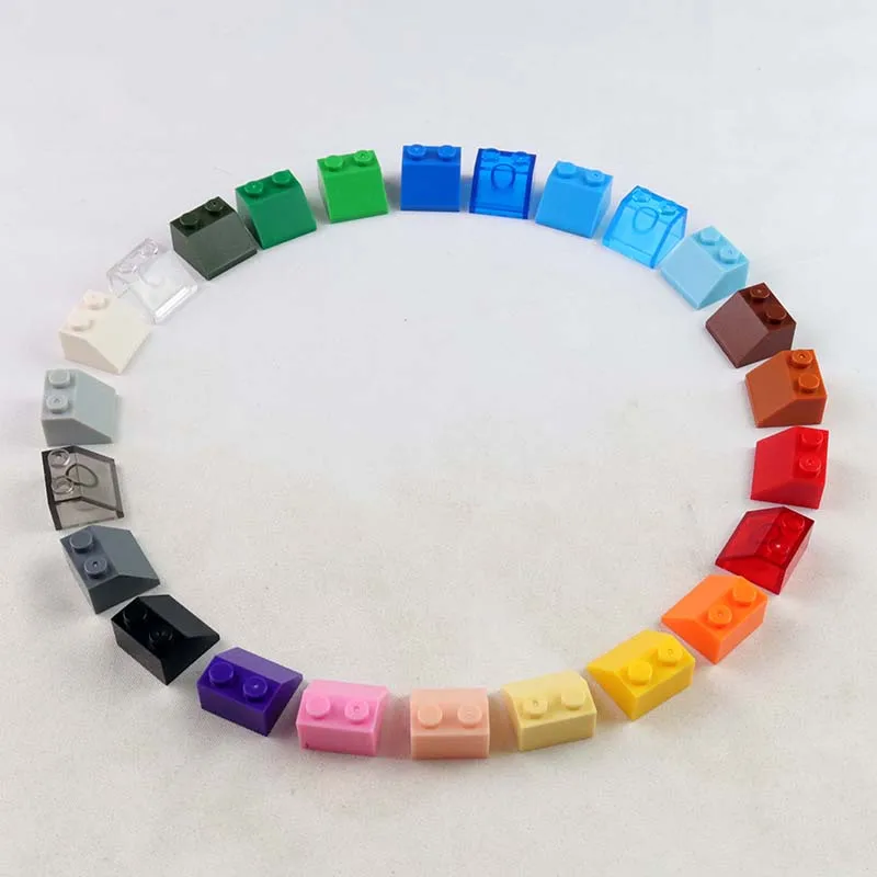 No.3039 2x2 Slope Brick Pieces Moc DIY Small Building Blocks in Bulk mini bricks building blocks