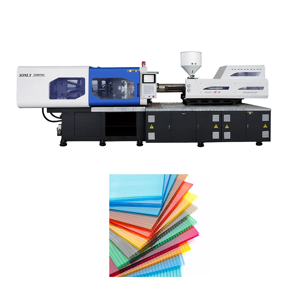 SONLY 2980KN  single cylinder electric feeding system high-speed injection molding machine for thin wall product