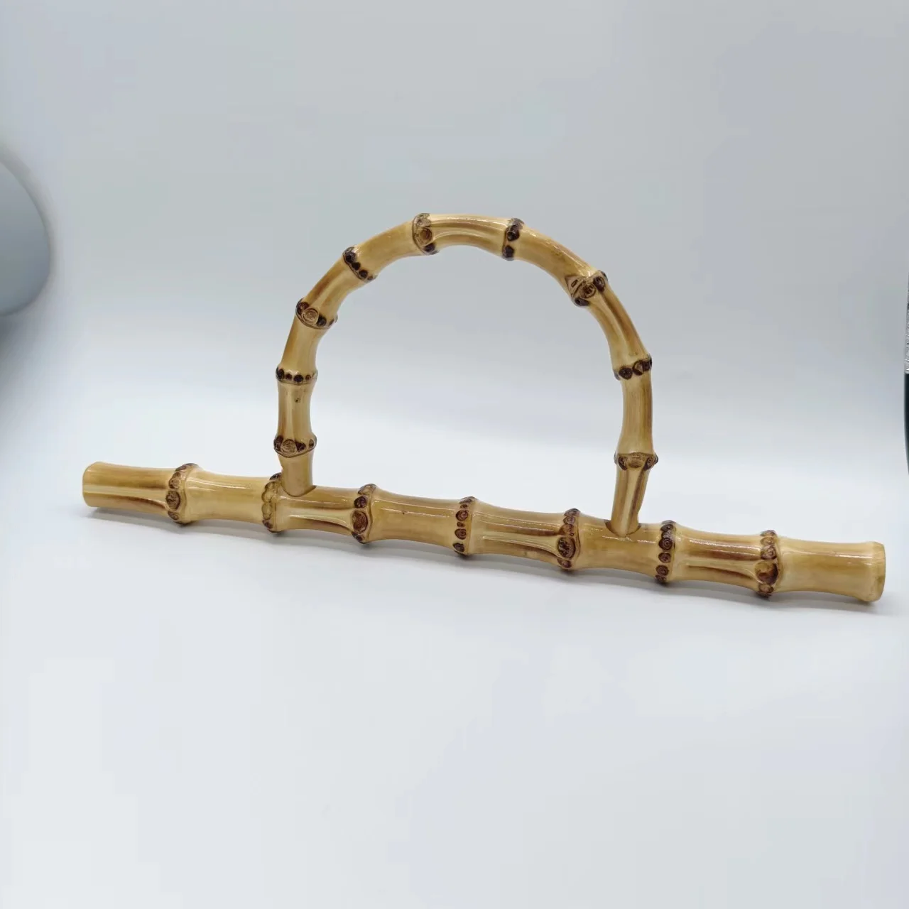 Factory wholesale bamboo bag handles Semicircle handle for handbags Bag Accessories