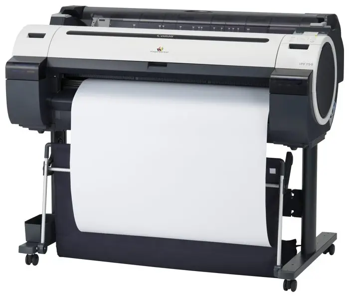 Refurbished plotter printer and cutter for paper for Canon IPF 750