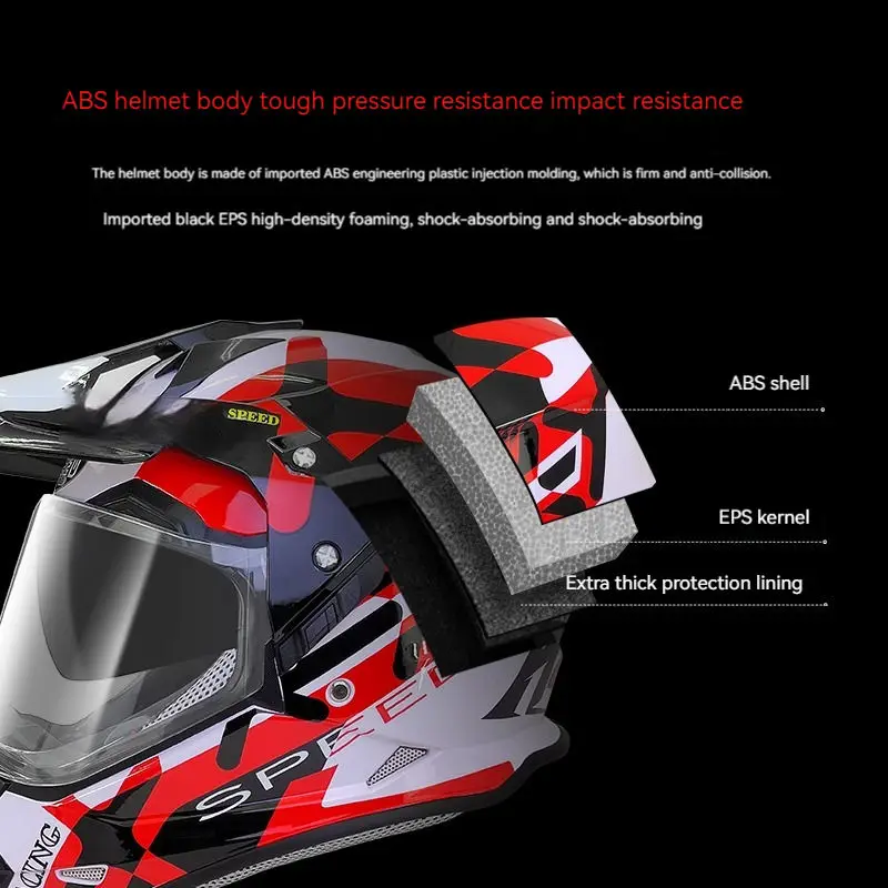 High Quality Helmet Adventure Motorcycle Off-Road Motorcycle Helmet Motorcycle Helmet Whole