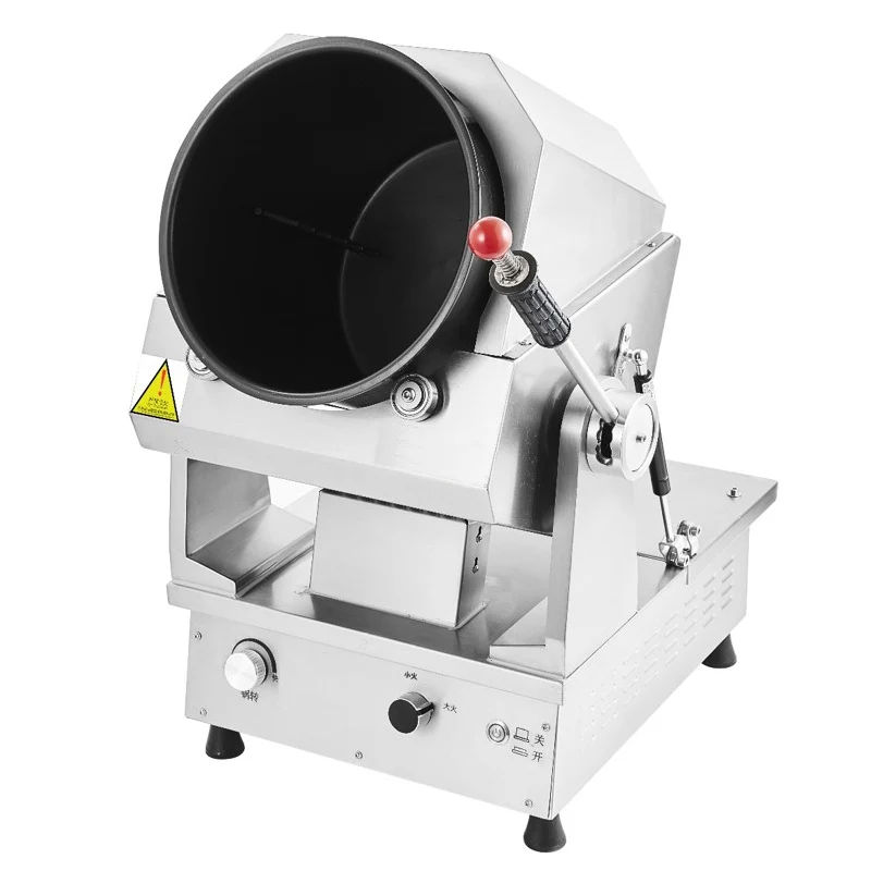Professional Kitchen Equipment Automatic Gas Cooking Machine For Commercial Use Intelligent Cooking