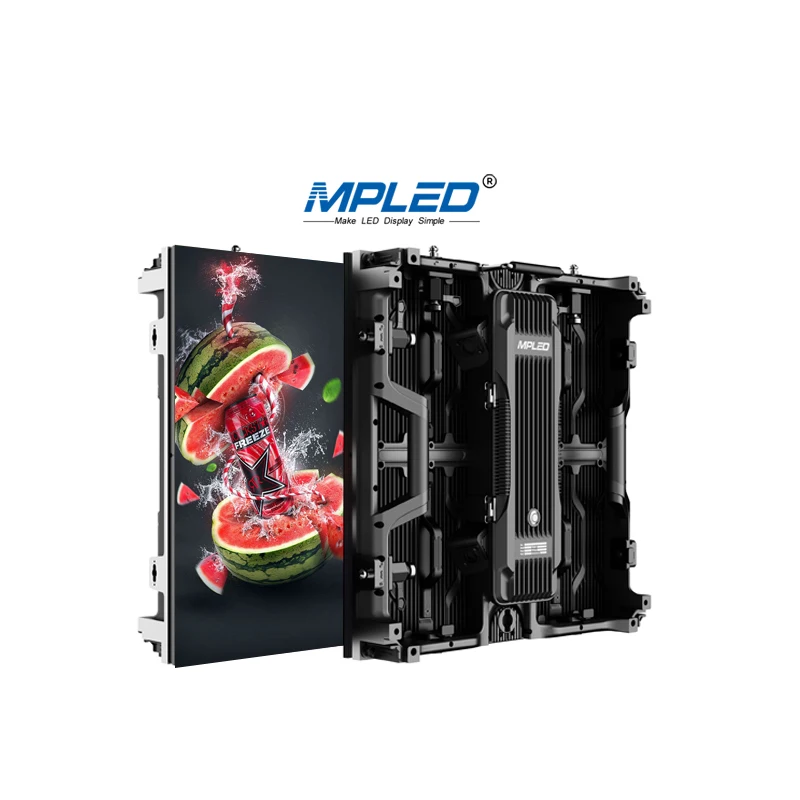 MPLED quick suspension mounted P1.9 P2.6 P2.9 P3.91 rental led display lightweight and durable stage backdrop led screen