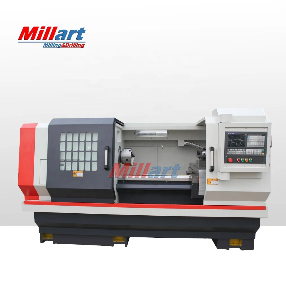 CK6160 Variable Speed Horizontal Metal High Precision CNC Lathe Machine/Flat Bed CNC Lathe