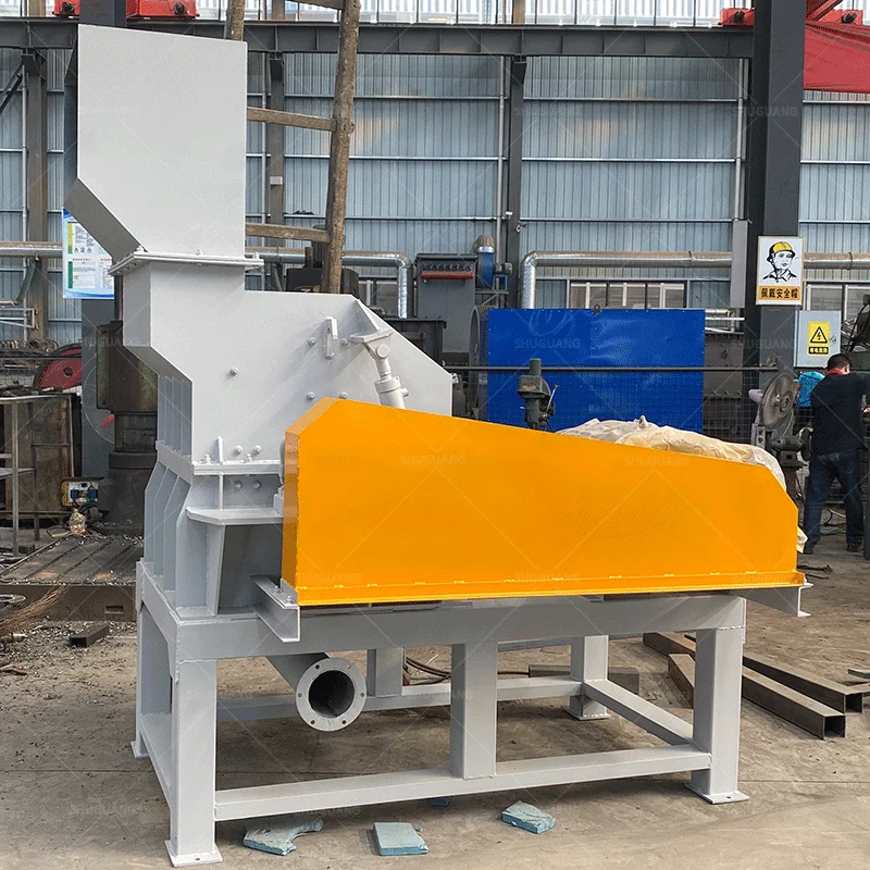 Scrap engine metal crusher Mini scrap rubber metal crusher machine for sale