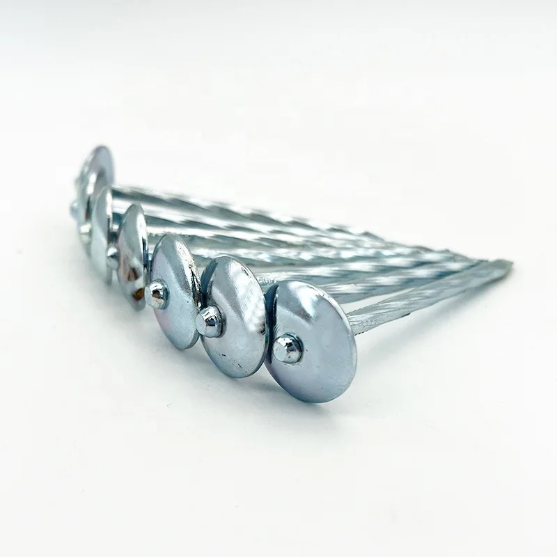 Iron Head Galvanized Umbrella Roof Nails Corrugated Roofing Nails