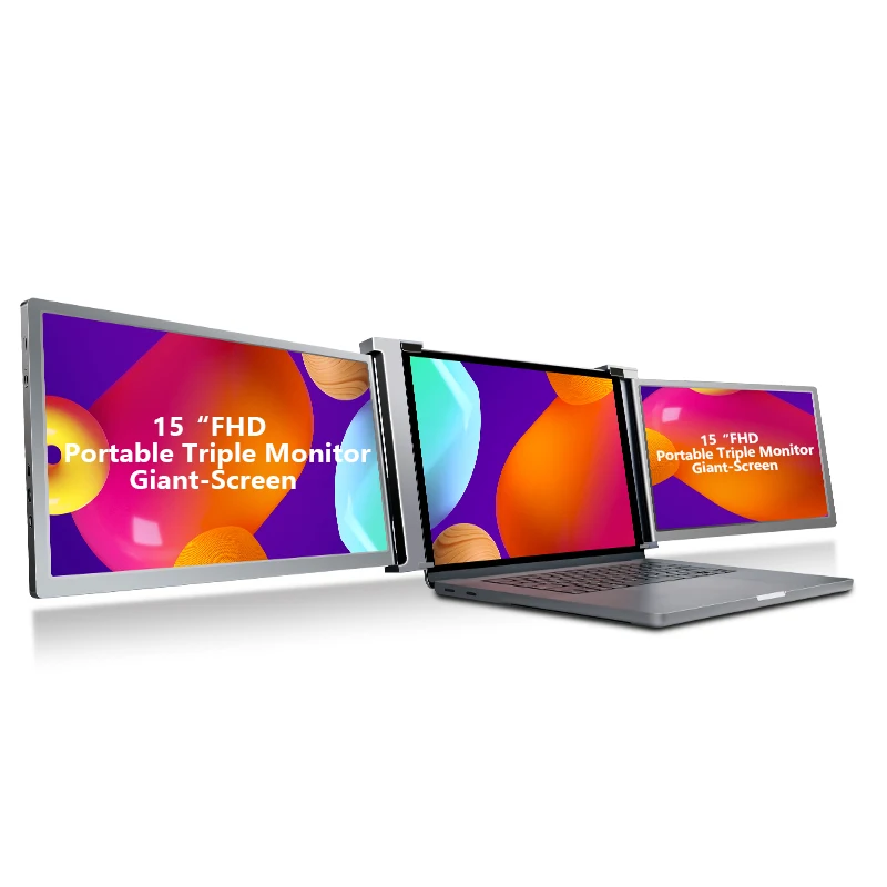 ODM Re-branding Wholesale Price 1080P IPS 15 inch portable laptop monitor extension