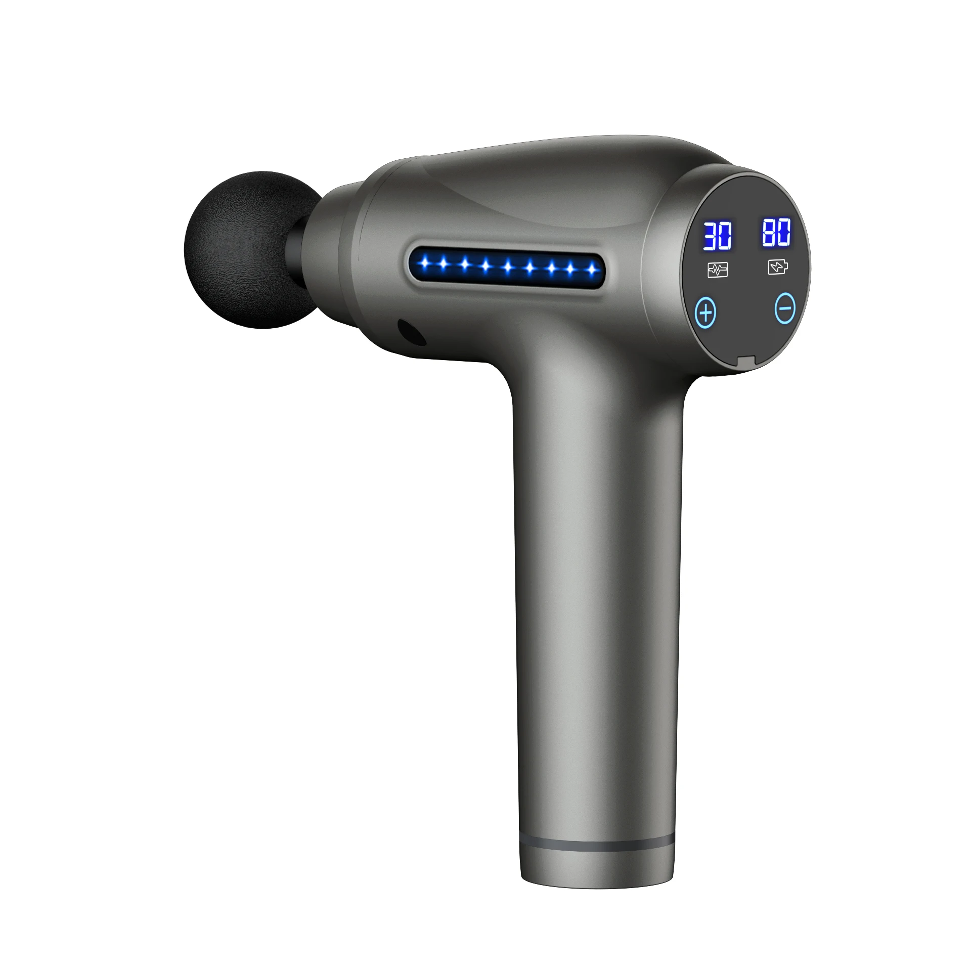 Cordless Handheld Deep Muscle Massager gun Vibration Pain Relief Massage Device Mini Fascia Gun