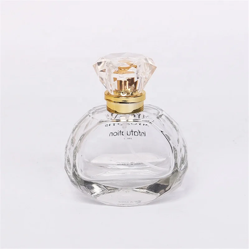 OEM ABS + PP Diamond Shape Perfume Cap For Bottle Closures / Unique Perfume Bottles Covers