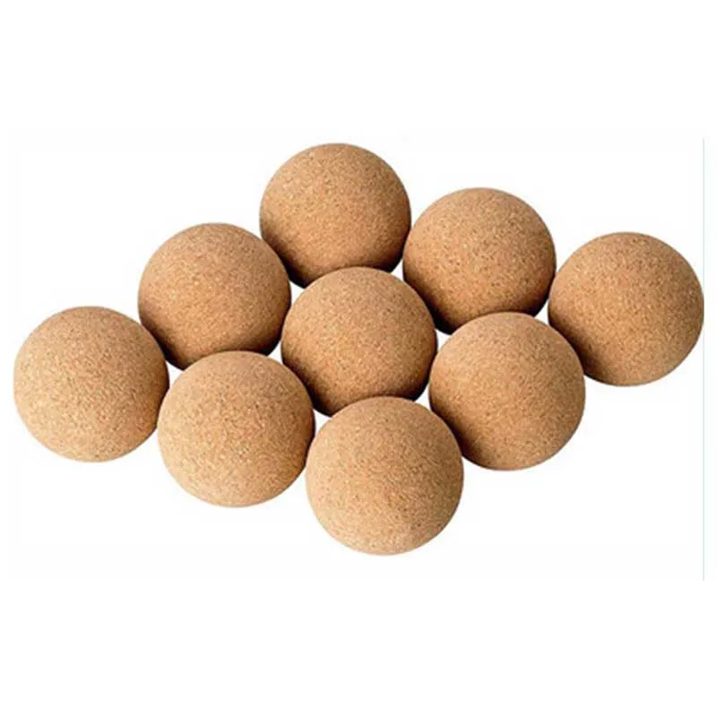 Natural Wooden for Muscle Pain Cork Release Ball Peanut Massage Ball
