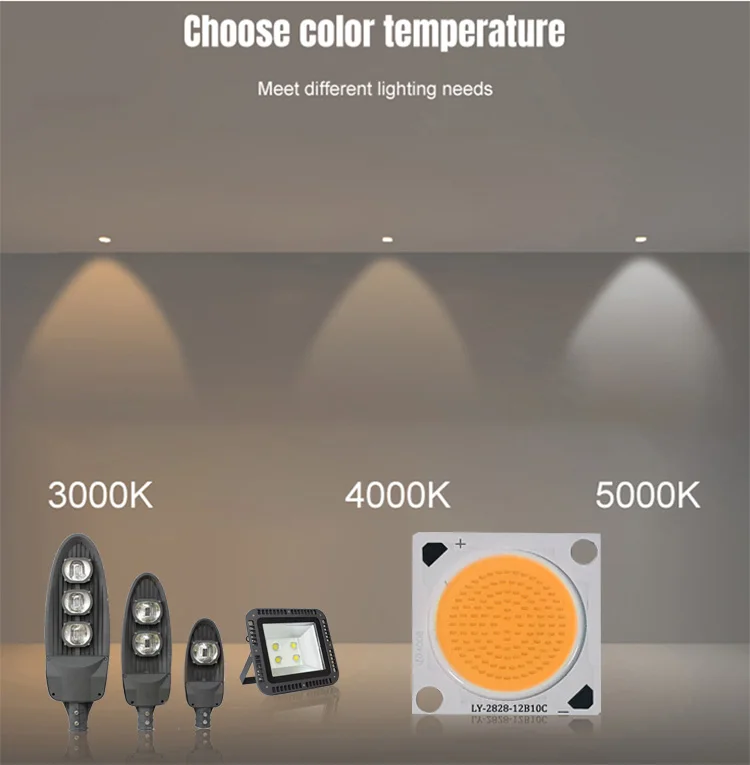 CRI 98  light 150lm/w 50W high power COB LED