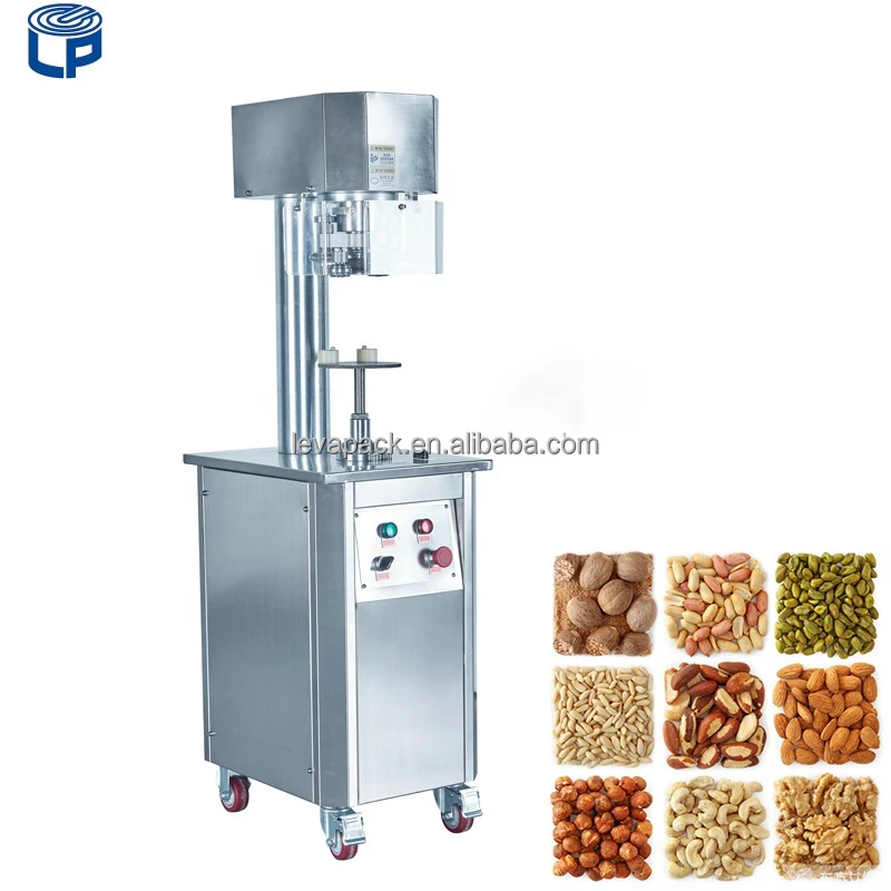 Hot Sale Semi-automatic can sealing machine Electric PET Bottle Sealer Semi-auto Can Sealer For Food Packaging