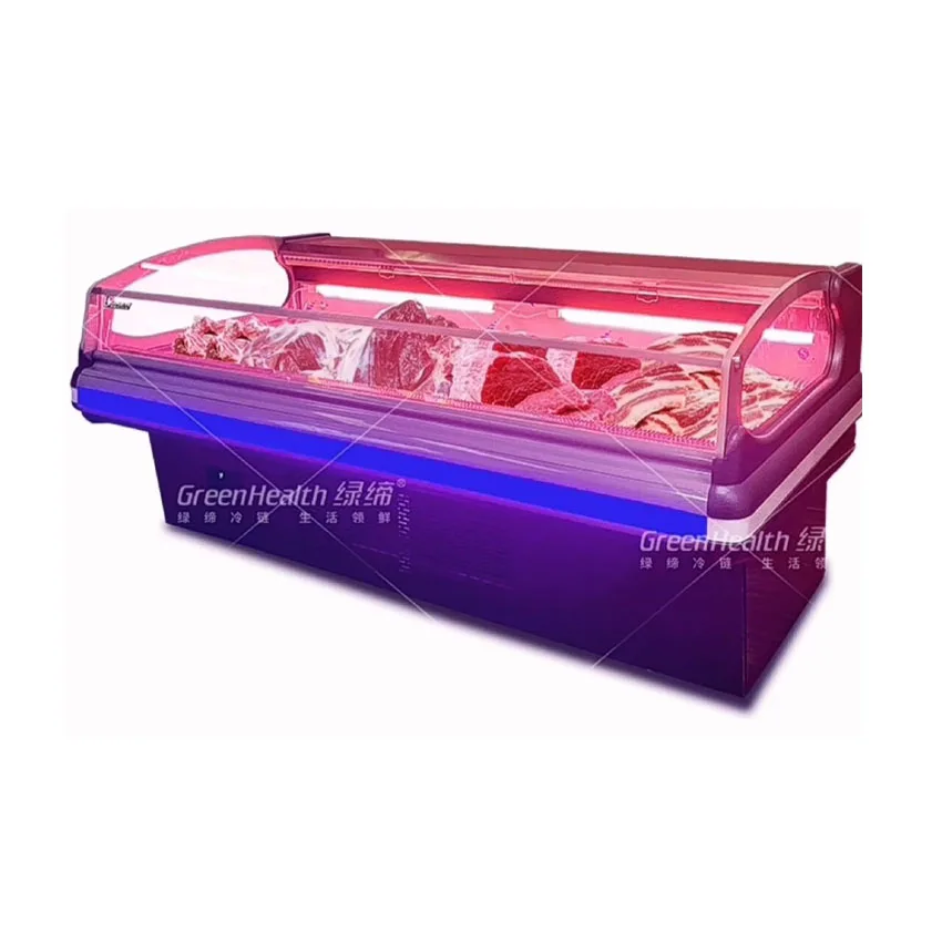 Fresh Meat Display Fridge Under Counter Refrigerator Meat / Fish Freezer Refrigerator Deep Freezer