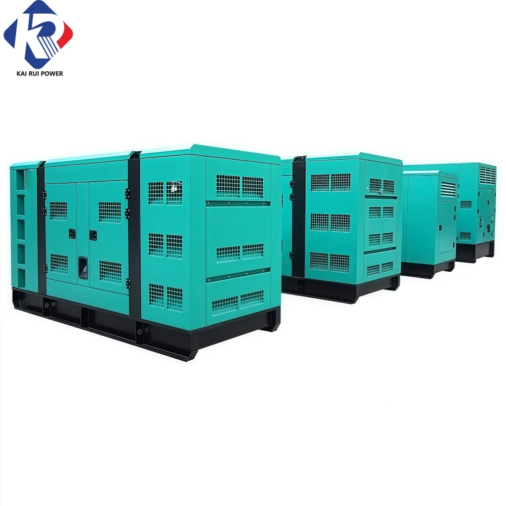 Kairui 1650kva 1320kw cummins генератор контейнер 3-фазный дизельный двигатель для электростанции