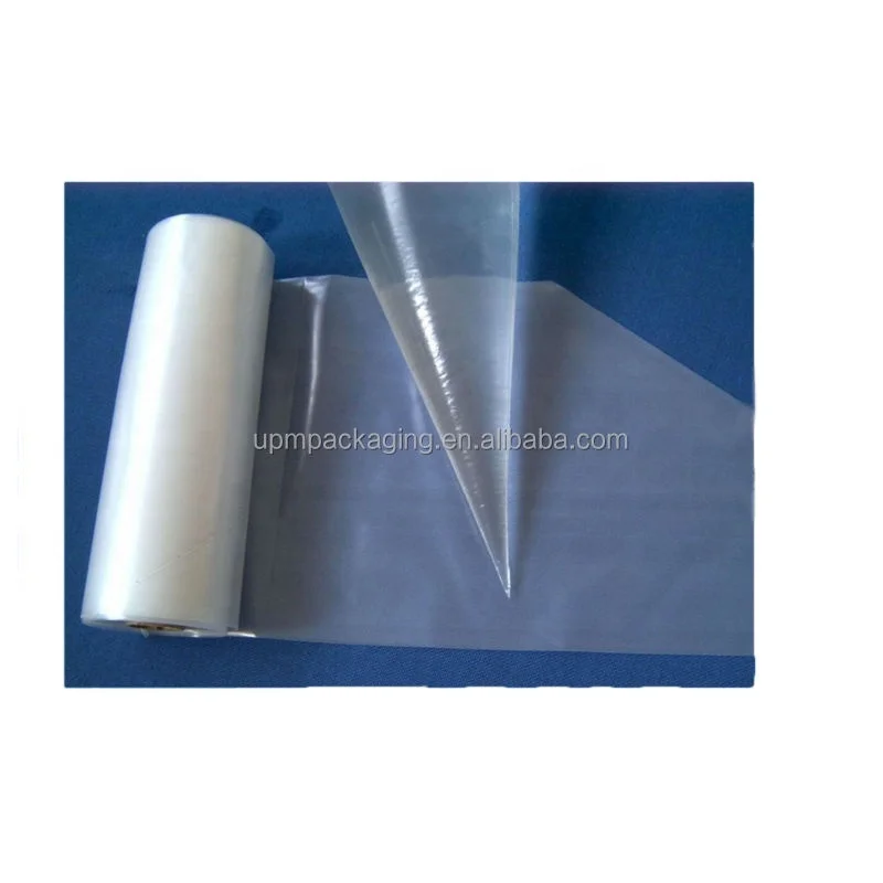 Disposable degradable food grade plastic LDPE pastry bag