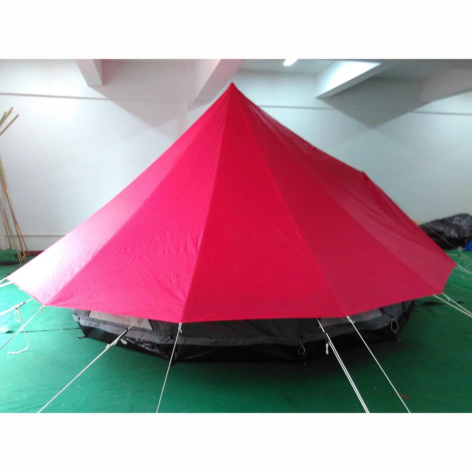 [Fashionart] Ханчжоу м 4 м двойной слой winterized палатка для camper