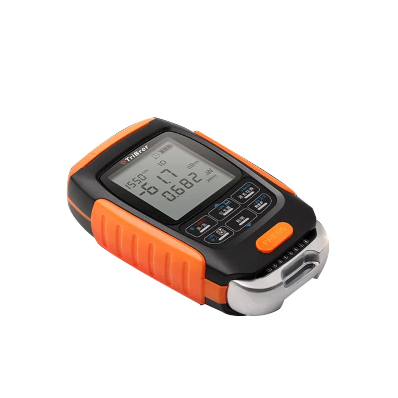 TriBrer 4in1 Li-lion Battery Optical Power Meter Visual Fault Locator Network Cable tester 1mw 15mw 30mw VFL