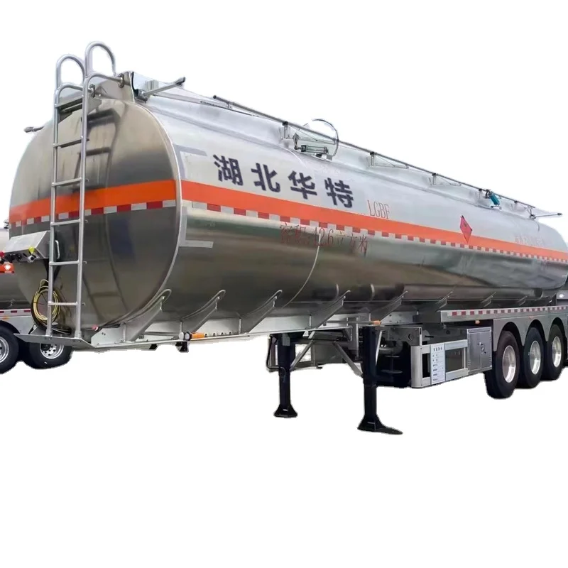 36000 litres diesel oil petroleum tank semi trailer fuel tanker crude oil truck transport trailer